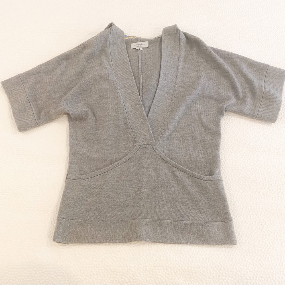 Adam Lippes | Gray Hooded Wool Sweater